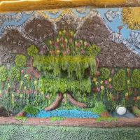 طر ح سنگ وچوب.سه بعدی برجسته.ابنما .الاچیق|خدمات پیشه و مهارت|رفسنجان, |دیوار