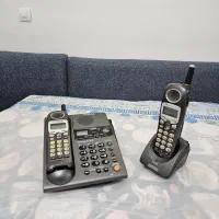 تلفن بی‌سیم پاناسونیک دو گوشی