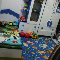 سرویس کامل تخت کمد بچگانه