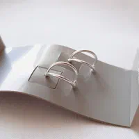 گوشواره نقره ، زیبایی کلاسیک و درخشش بی‌ نهایت|بدلیجات|کرمان, |دیوار