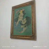 تابلو با چوب زیبا