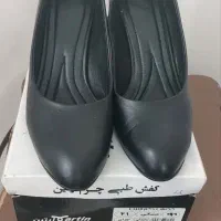 کفش مشکی زنانه مجلسی تمام چرم شماره 39|کیف، کفش، کمربند|تهران, فلاح|دیوار