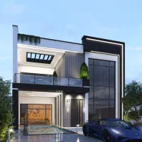 طراحی ویلا/ ویلاهای لوکس با کمترین هزینه/طراحی3d