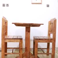 میز و صندلی چوبی(نراد)