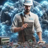 برقکار. برق کار. برقکشی. برق کش ساختمان.