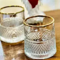 لیوان های لب طلایی شیک وارزان|ظروف سرو و پذیرایی|اهواز, کوی علوی|دیوار