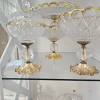 ظروف کریستالی طرح آنجلیکا دور طلایی|ظروف سرو و پذیرایی|تهران, امیریه|دیوار