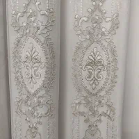 فروش پرده خامه دوزی شده با کتیبه|پرده، رانر، رومیزی|آستانه اشرفیه, |دیوار