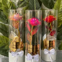 گلدان روز مادر شیشه ای