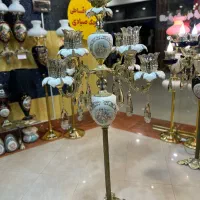 کنارسالنی تمام برنز با چینی سفید