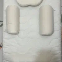 کریر دلیجان+تشک آنتی رفلاکس و بالش فرم دهی سر|اسباب و اثاث بچه|گرمدره, |دیوار