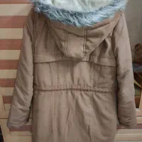 پالتو گرم ، کاپشن  لباس دخترانه زنانه مخمل خز دار