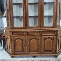 ویترین چوبی دوتیکه