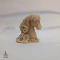 شمع اسب تک شاخ(نماد سال ۱۴۰۵)|صنایع دستی و سایر لوازم تزئینی|قم, آزادگان|دیوار