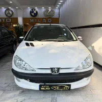 206 تیپ 2 سفید مدل 99 بی رنگ|خودرو سواری و وانت|آمل, |دیوار