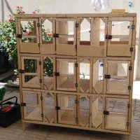 ساخت قفس چوبی|لوازم جانبی حیوانات|کرمانشاه, |دیوار