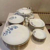 سرویس غذاخوری آلمانی قدیمی  ۴۱ تیکه آنتیک قدیمی