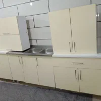 کابینت های گلاس با هود و سینک دست دو 6 متری|مصالح و تجهیزات ساختمان|همدان, |دیوار