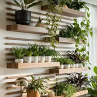 شلف دیواری پایه مخفی فانتزی