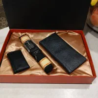 ست کیف و کمربند چرم مناسب هدیه|کیف، کفش، کمربند|تهران, شهران جنوبی|دیوار