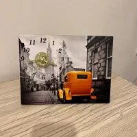 ساعت رومیزی ارام گرد