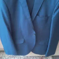 کت وشلوار سایز 50 آبی نفتی