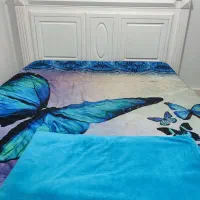 تخت دو نفره به همراه تشک( کاملا سالم )