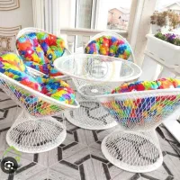 ست شش نفره میز و صندلی ( کاملا نو )