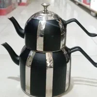 طرح ماربل کتری قوری سنگی استیل مدل جدید 2025 اقساط|قوری، کتری، قهوه‌ساز دستی|یزد, |دیوار