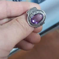 انگشتر نقره بسیار زیبا