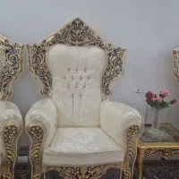 مبل سلطنتی 9 نفره و میز ناهارخوری