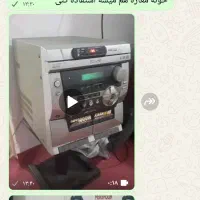 ضبلط با دوتا باند فلش خور بلوتوث کیفیت صدا|سیستم صوتی خانگی|شاهدشهر, |دیوار