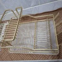 جاظرفی الومینیوم سالم|آب‌چکان و نظم‌دهنده ظروف|شهرضا, |دیوار