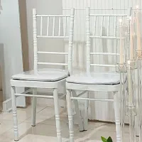 صندلی شیواری سفید ۲ عدد