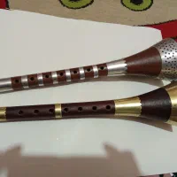 ساز سرنا چوب کنار و کهور|سازهای بادی|همدان, |دیوار