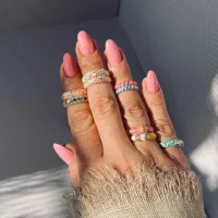 انگشتر بدلیجات اکسسوری میناکاری