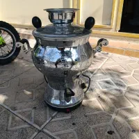 سماور برقی برنجی