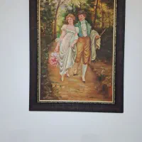 تابلو نقاشی رنگ روغن روی بوم