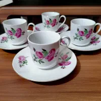 قهوه خوری با نعلبکی، کلکسیونی، توضیحات را بخونید