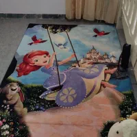 فرش اتاق کودک نو نو|فرش|رباطکریم, شهرک والفجر|دیوار