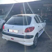 پژو ۲۰۶ سفید تیپ ۵|خودرو سواری و وانت|رشت, منظریه|دیوار