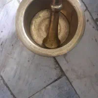 هاونگ. دسته.  بزرگ و سنگین  برنز قدیمی اصل