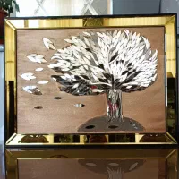 تابلوهای دکوراتیو آینه کاری|تابلو، نقاشی، عکس|فولادشهر, C4|دیوار