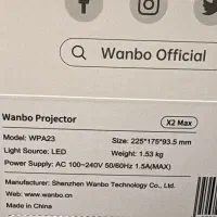 پروژکتور ونبو x2 max|تلویزیون و پروژکتور|تهران, سهروردی|دیوار