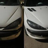 چراغ جلو دودی ۲۰۶ چپ و راست