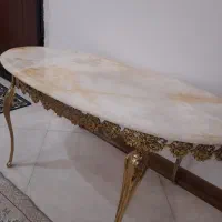 میز جلو مبلی برنز