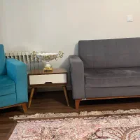 مبلمان راحتی ۷نفره شرکتی با میزجلومبلی