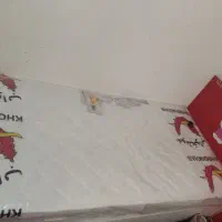 دوتا تخت کودک قرمز  سالم نو