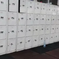 تعداد ۴۸عدد کمد باشگاهی ورق گالوانیزه سالم