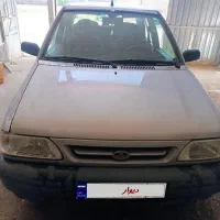 پراید نقره‌ای مدل ۸۷